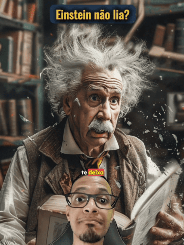Por que Einstein dizia que ler livros demais te deixa preguiçoso?