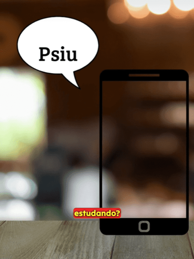 Por que você prefere usar o celular do que estudar?